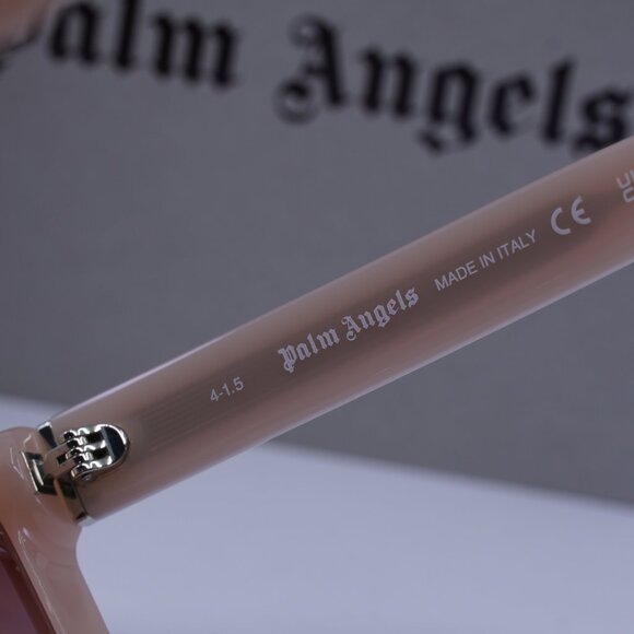 Palm Angels PERI091 ROSEVILLE 6129 Cat Eye Sunglasses - Light Pink/Red main image 4